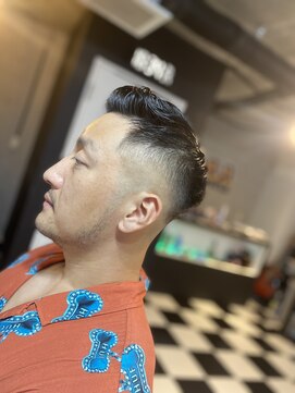 バッドバーバー 蒲田店(BAD BARBER) 濡れパンフェザーアップ