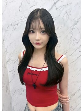ドットニュー 横浜店(dot.nyu) 【艶カラー×顔周りカット】韓国/韓国ヘア/町田/町田駅/学割