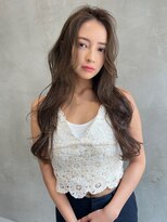 メーヴェ(Mowen) mowen 南堀江 オリーブグレージュ 韓国風ロング