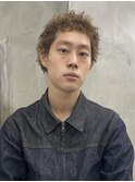 メンズカットメンズショートピンパーマスパイキーショート渋谷