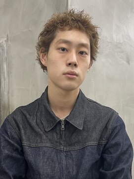 スー 渋谷(suu) メンズカットメンズショートピンパーマスパイキーショート渋谷