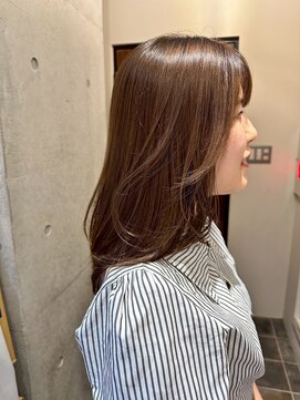 ムード(MOOD,) 暗めカラー/グランマッシュ[レイヤーカット/髪質改善/銀座]