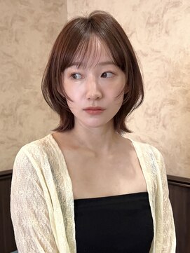 ロンド 銀座(Lond) ☆【春日】オリーブグレー/ボブ/ココアベージュ/黒髪/小顔5