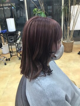 ヒラトヤ 肴町店 なみなみウェーブ森ガール立体感ボリュームアップ顔周りカット