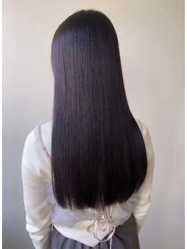 エクラート イーリス 高田馬場店(ECLART IriS) ラベンダーグレージュ×艶髪ストレート