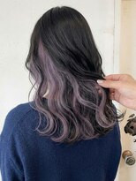 エノア 東京(ENORE) パープル/ブリーチ/ダブルカラー/インナーカラー