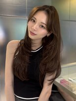 シティ(CITY) アッシュベージュ ロングレイヤー