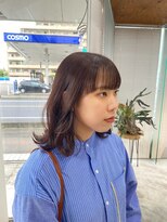 シアン(cyan)&nbsp;brown！