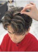 馴染ませメッシュ、ブラウンメッシュ