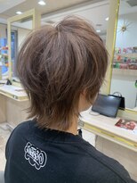 アッシュ 千歳烏山店(Ash)&nbsp;20代30代ウルフレイヤーくびれミディレイヤーボブベージュ