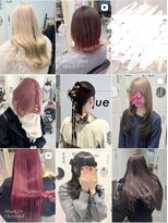 ユニークバイケンジ 町田(unique KENJE) ピンクカラー/ミルクティー/ブロンド/ヘアセット