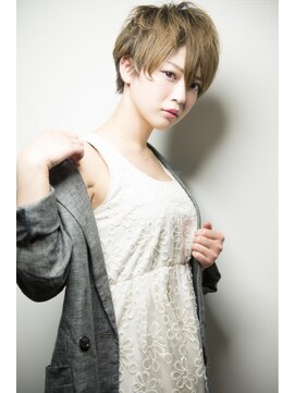 キープへアデザイン(keep hair design) 【keep hair desigin.木田】☆マニッシュなクールベリーショート