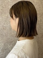 サク(saku)&nbsp;切りっぱなしのボブ