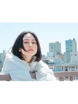 らふる其の二&nbsp;センターパート モードなスリークボブ