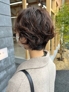 ニコル マスミダ(NICORU) パーマショート