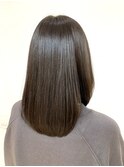 20代30代40代ナチュラルストレート艶髪ワンカール内巻き