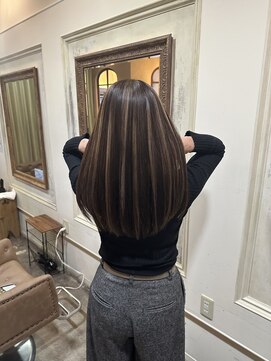 スピンヘアー 亀岡店(Spin hair) 大人ハイライト