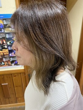 エルパライソ 鯖江店(Elparaiso) ナチュラルインナーカラー