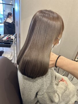 フォレスト 流山おおたかの森(Forest.) 髪質改善カラー×柔らかベージュ