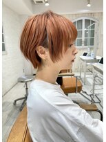 小顔ナチュラルショート20代30代40代くびレイヤーショート