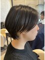 ビブ(VIV) 柔らかハンサムショート×イヤリングカラー