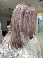 カラーズ(PRIVATE HAIR SALON COLOR'S) 【カラーリスト小栗】ハイトーン◎ピンクパール