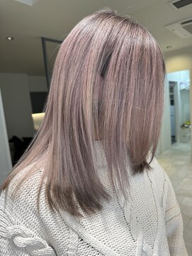 カラーズ(PRIVATE HAIR SALON COLOR'S) 【カラーリスト小栗】ハイトーン◎ピンクパール