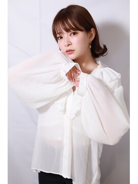 アディクト イースト 東陽町東口(addict EAST) 外ハネくびレイヤーボブ韓国レイヤー［東陽町］