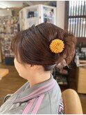 入学式参列ヘアセット