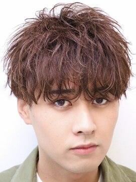 オーシャントーキョー 大阪(OCEAN TOKYO) 波巻きパーマメンズツイストスパイラルパーマツーブロック