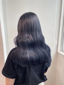 シアター 表参道青山(THEATER) 艶髪透明感寒色系カラーブルーブラック