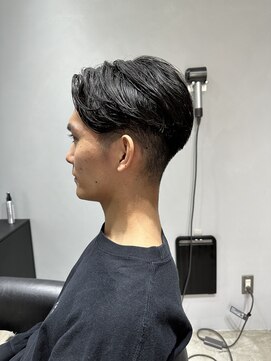 エトラ 渋谷店(etora) メンズ ショート センターパート ソフトパーマ