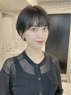 ヘアメイク シンズ レインボー(Hair Make SHIN'S RAINBOW) ショートボブ/大人巻き/ぷつっとボブ/ナチュラルモード/高松