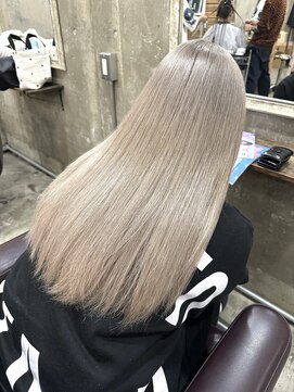 ヘアカロン 熊本本店(Hair CALON) ハイトーンカラー/ホワイトベージュ