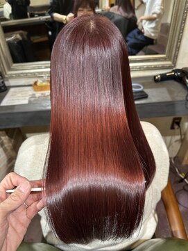 リリアン(Ririan) 【橋本】うる髪フルカラー+自社製品髪質改善トリートメント