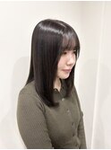 グレーアッシュ/艶カラー/長野駅前/L'FLAME