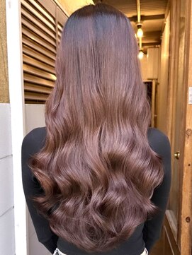 チョビー(Chobii) 表参道 コテ巻き風パーマ イメチェンヘアスタイル 韓国風