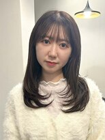 カムジーヘッドカミノウラ(COMEGHEAD KAMINOURA)&nbsp;ミルクティーベージュダブルカラーケアブリーチ顔まわりレイヤー