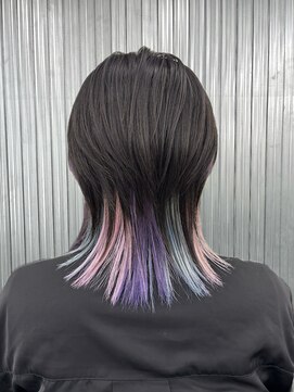 キバ(kva) ▽□□▽メンズウルフ×デザインインナー