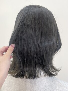 カシェル(cashel kishaba) 暗髪オリーブグレージュ