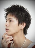 メンズパーマ/ツイストパーマ/スパイキーショート