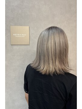 ケイカヘア(KEIKA Hair) ホワイトパールベージュ