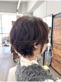 熊本ショート/ショートパーマ/ゆるふわパーマ/パーマスタイル