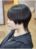 【ウルフヘア】×ブルーブラック