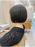 オリーブカラー／みじかめボブ