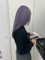 エニフォーイーストハム(Eni for eastham)&nbsp;ケアブリーチ/パープルアッシュ/裾カラー/エンドカラー