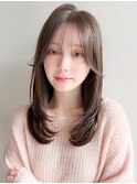 クラゲヘアー小顔艶感黒髪くびれヘアモテ髪20代30代40代◎