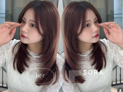 ハーバイリンヘアー(her by rin hair)の写真