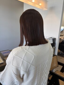 エトワールプラス 黒髪結べる長さ