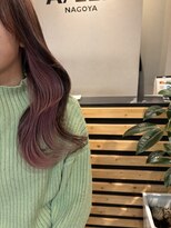 アイリー 名古屋(A/LEE)&nbsp;ピンクインナーカラー/ペールピンク